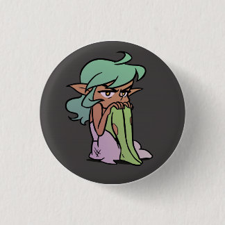Grumpy Harpy 3 Cm Round Badge
