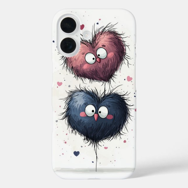 Grumpy heart Minis Case-Mate iPhone Case (Back)