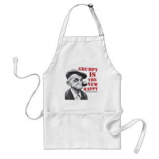 Grumpy is the new happy standard apron