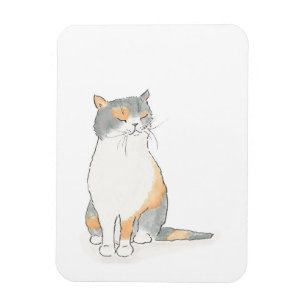 Grumpy Katie magnet