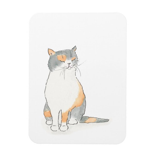 Grumpy Katie magnet (Vertical)