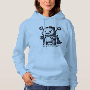 Grumpy Little Dino Hoodie
