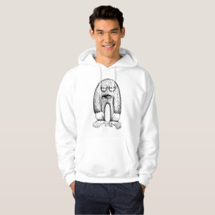 Grumpy Little Monster Indie Sketch Hoodie