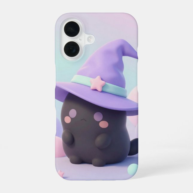 Grumpy Little Witch Pastel Halloween Case (Back)