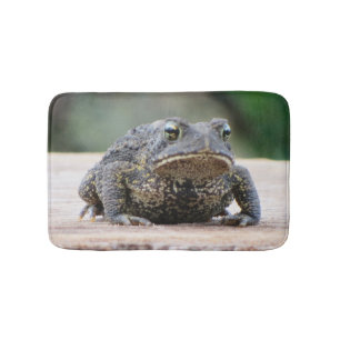 Grumpy Looking Toad Bath Mat