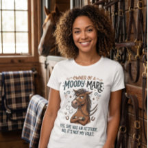 Grumpy Mare Horse Attitude barn life humour 