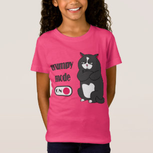 Grumpy mode on funny fat cat T-Shirt
