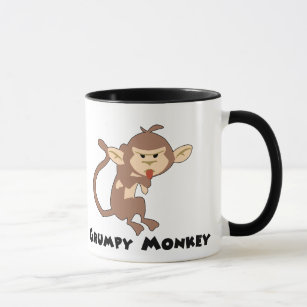 Grumpy Monkey Mug