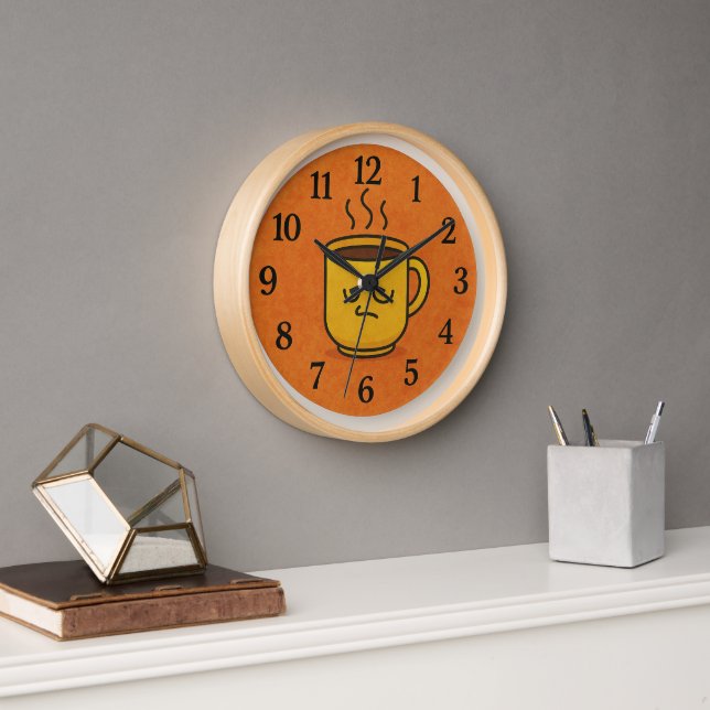 Grumpy Morning Brew Clock (Office)