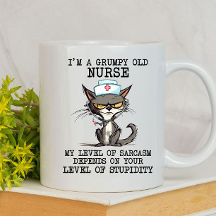 ‘Grumpy nurse’ Coffee Mug