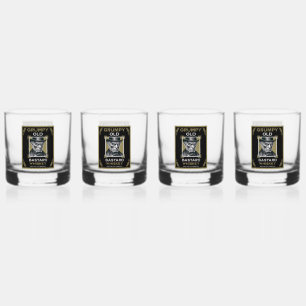 Grumpy Old Bastard Whiskey Glass