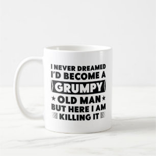 Grumpy Old Man Coffee Mug