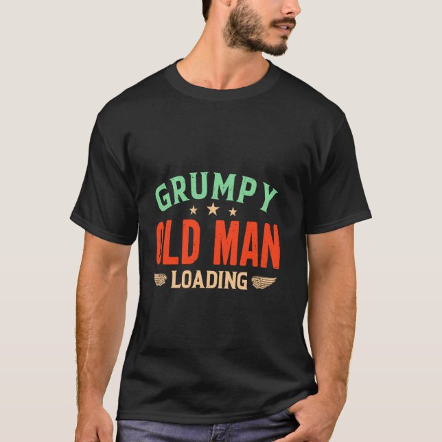 Grumpy Old Man T-Shirt (Front)