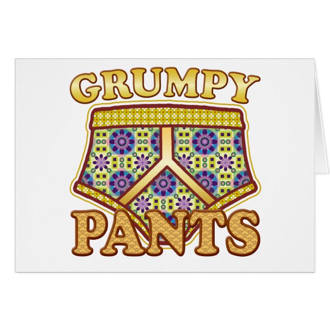 Grumpy Pants v2 (Front Horizontal)