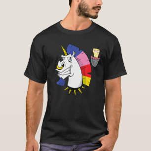 Grumpy Pocket Cat Unicorn Meowgical Caticorn Gift T-Shirt