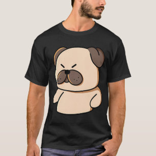 Grumpy Pug Mood T-Shirt