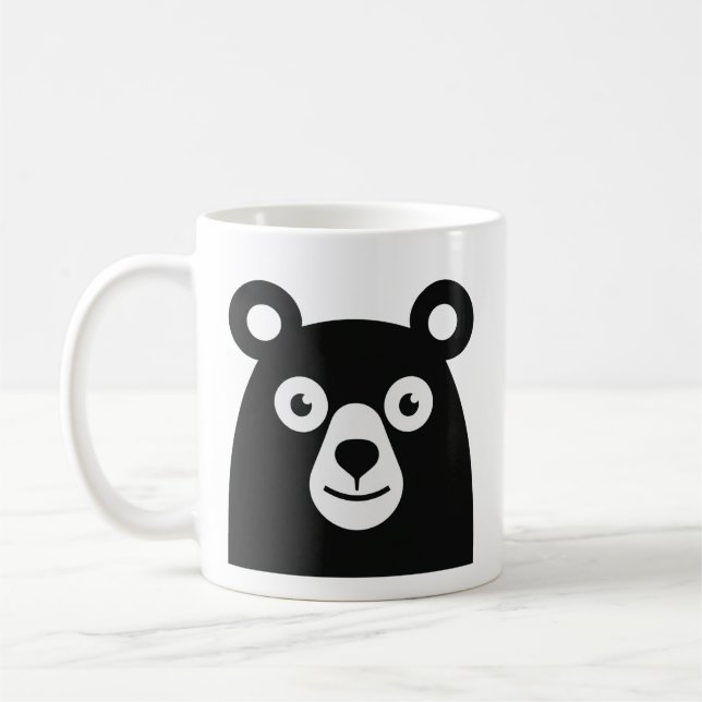 Grumpy Raccoon Coffee Mug (Left)