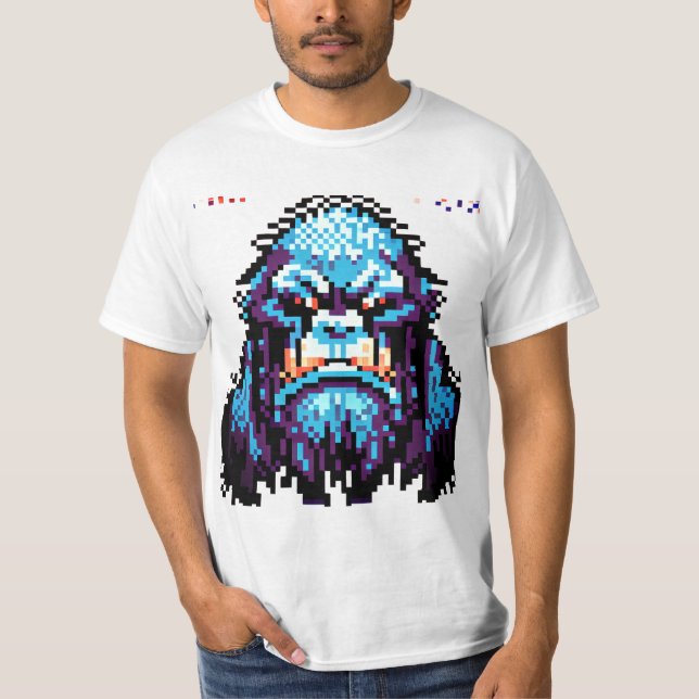 Grumpy Sasquatch Variant 5 T-Shirt (Front)