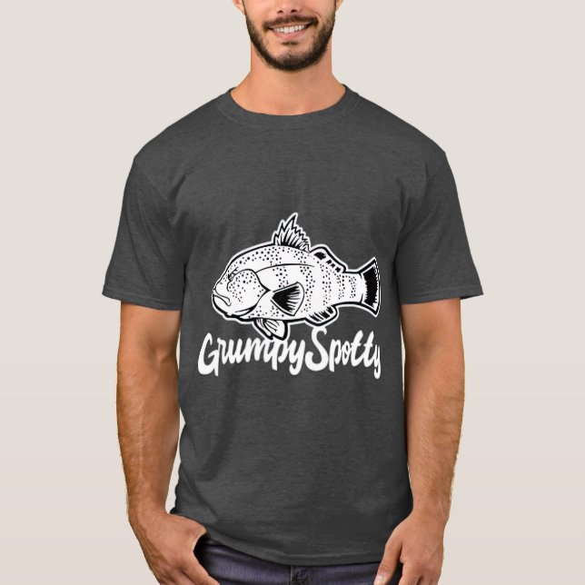 Grumpy Spotted Bay Bass Everyday T-Shirt (Front)
