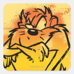 Grumpy TAZ™ Square Sticker