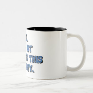 grumpy Two-Tone coffee mug