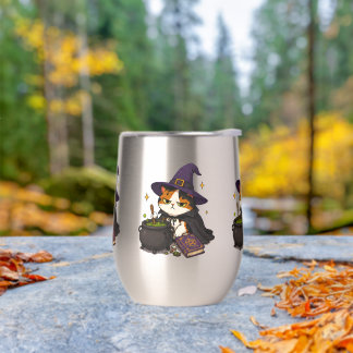 Grumpy Witch Cat Halloween