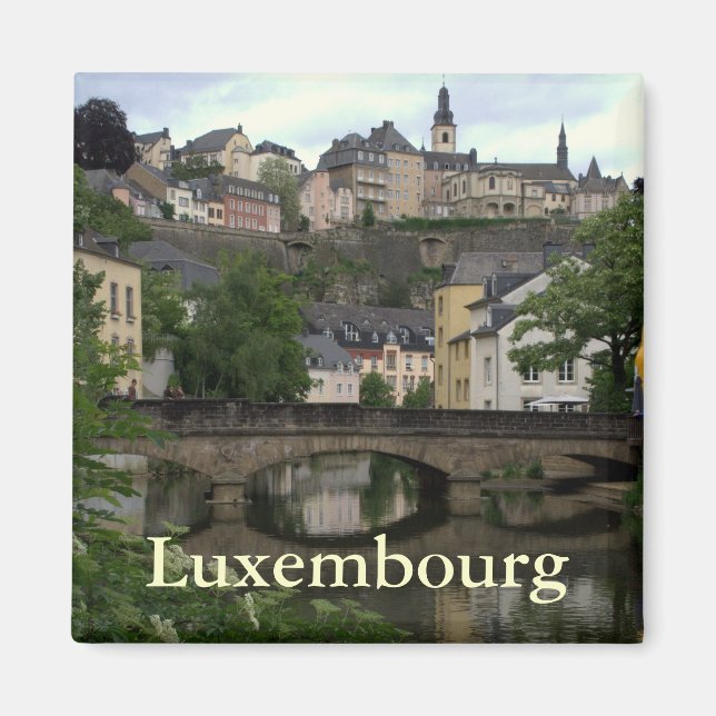 Grund, Luxembourg Magnet (Front)