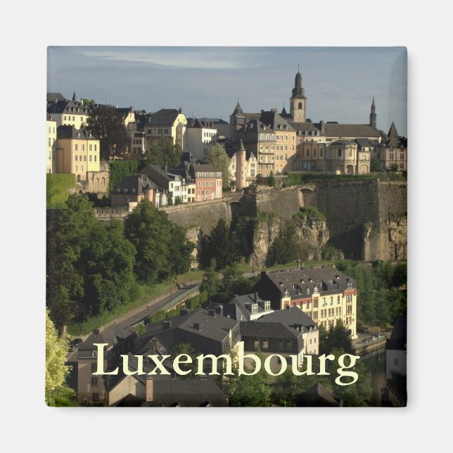 Grund, Luxembourg Magnet (Front)
