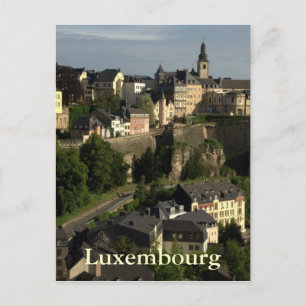 Grund, Luxembourg Postcard