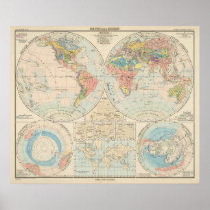 Grund u Boden - Soil Atlas Map Poster