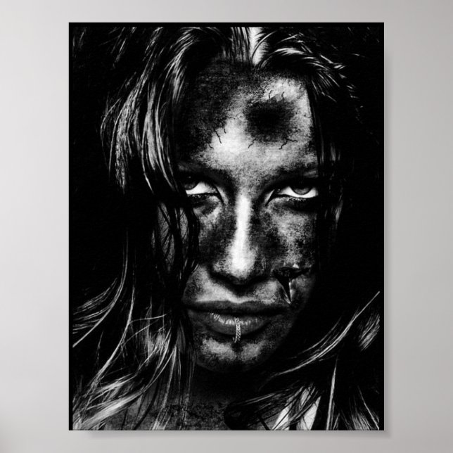 Grundge Girl Poster (Front)