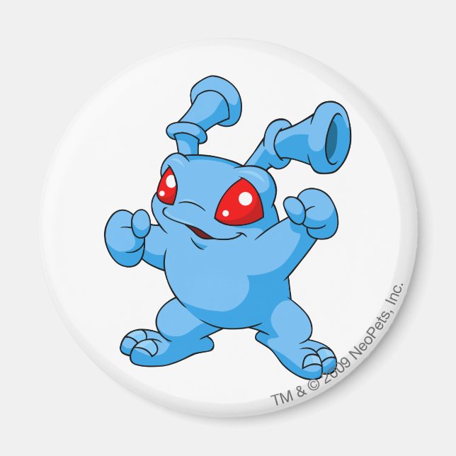 Grundo Blue Magnet (Front)