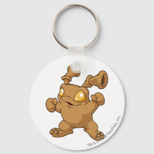 Grundo Brown Key Ring