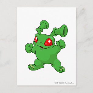 Grundo Green Postcard