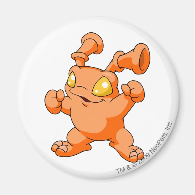 Grundo Orange Magnet (Front)