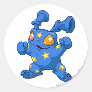 Grundo Starry Classic Round Sticker