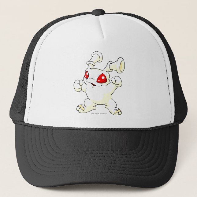 Grundo White Trucker Hat (Front)