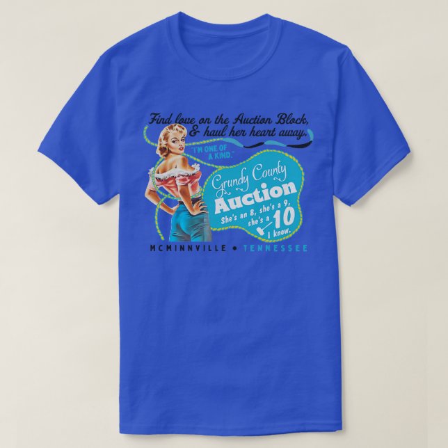 Grundy County Auction T-Shirt (Design Front)