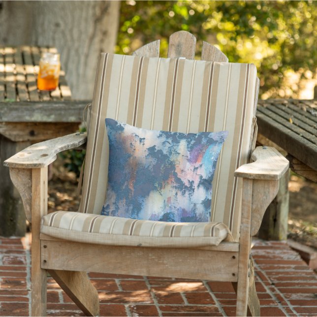 Grune patina, vintage rustic cushion (Chair)