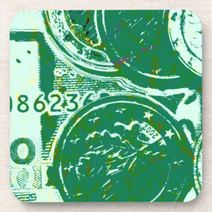 Grünes Geld Coaster