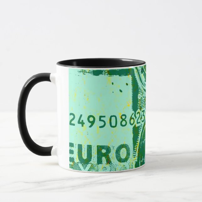 Grünes Geld Mug (Left)