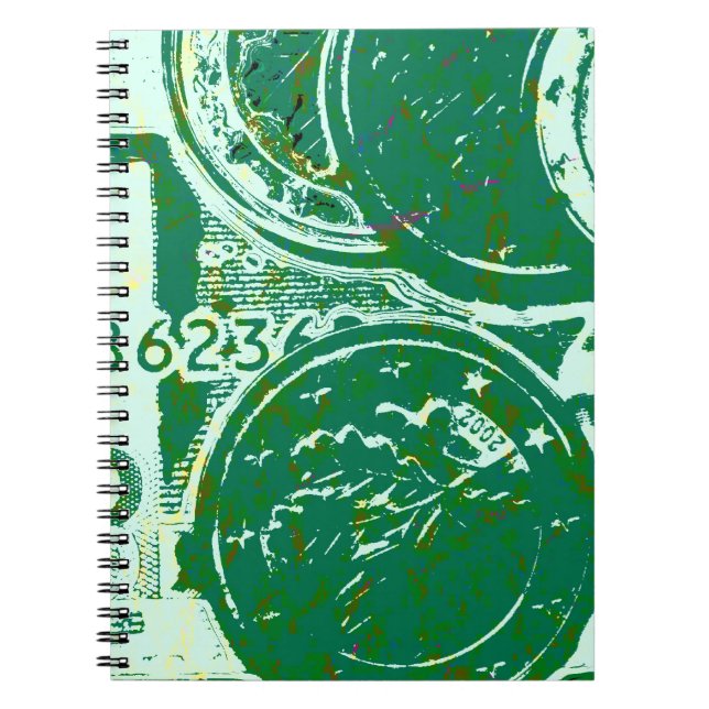 Grünes Geld Notebook (Front)