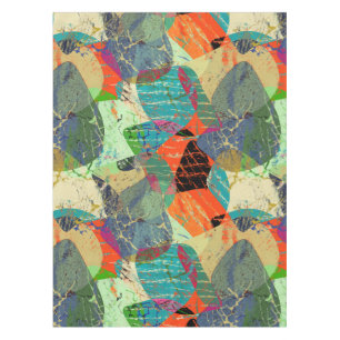 Grunge abstract tablecloth