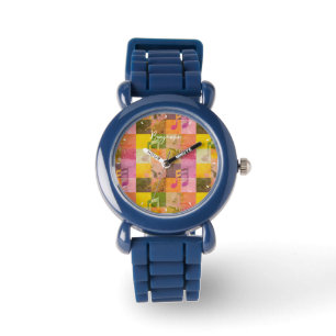 Grunge Aesthetic Cool Music Art Custom Name Watch