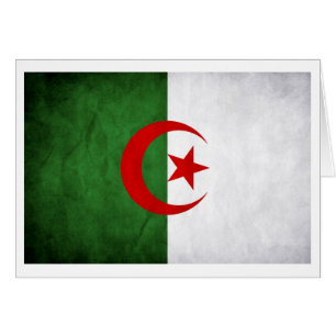 Grunge Algeria National Flag