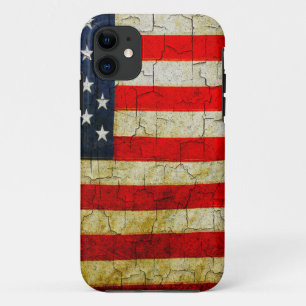 Grunge America flag Case-Mate iPhone Case