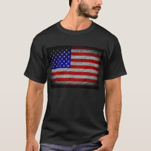 Grunge American flag 5 T-Shirt