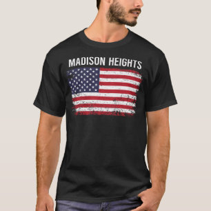 Grunge American Flag Madison T-Shirt