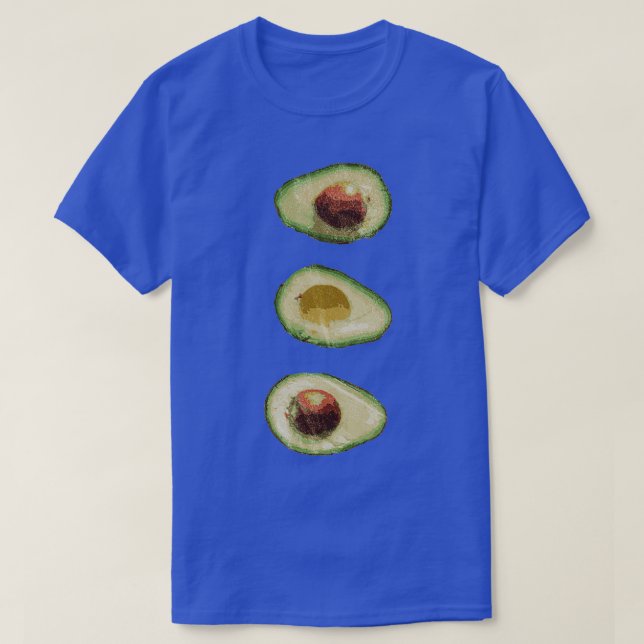 Grunge Avocados T-Shirt (Design Front)