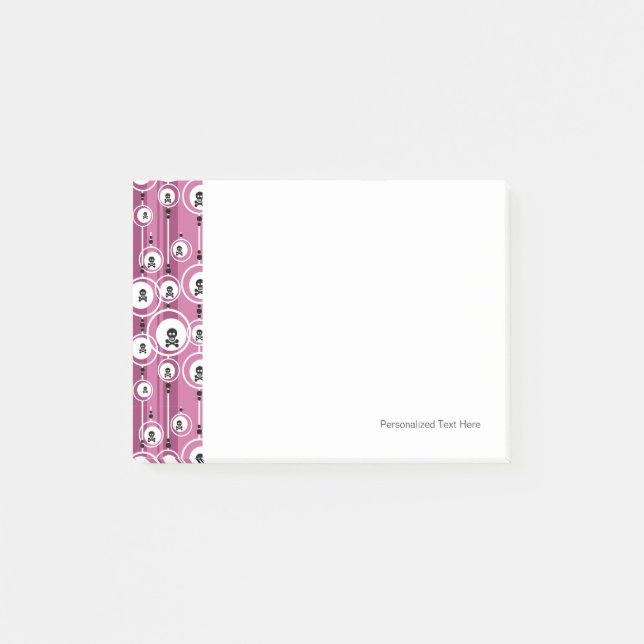 Grunge Background Post-it Notes (Front)